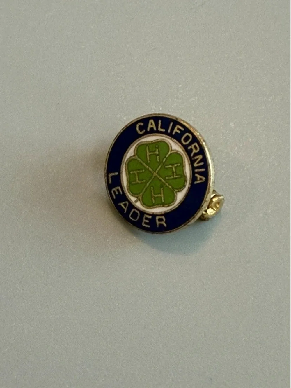 Vintage 4H California leader badge